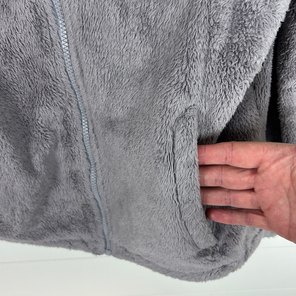 The North Face Women’s Gray Fleece Jacket Size Small Full Zip - Picture 7 of 15